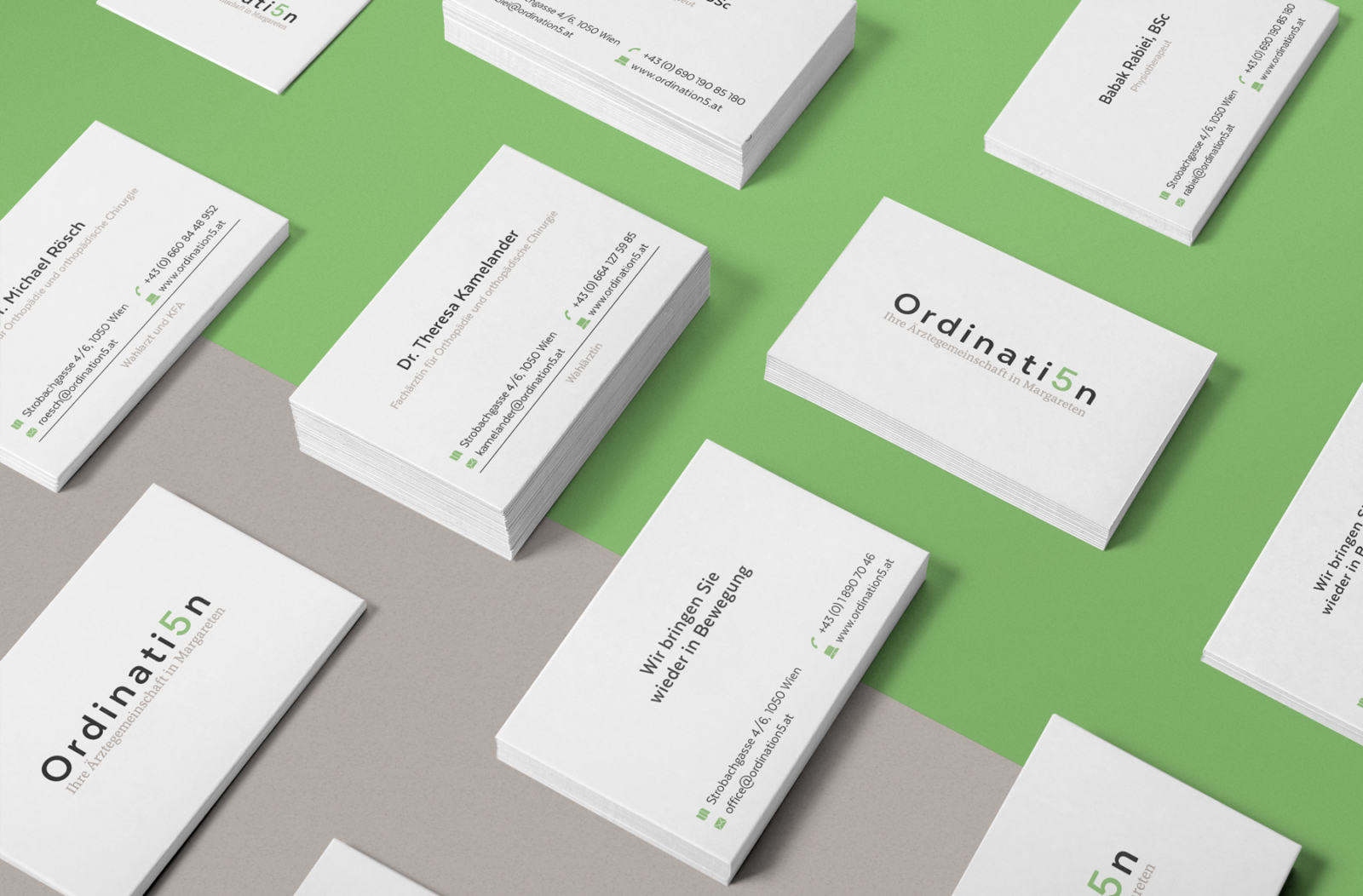 Ordination5 Visitenkarten